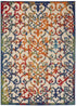 Rainbow Colored Indoor Outdoor Runner Rug